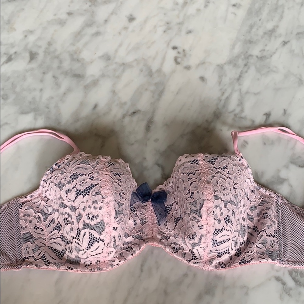Lace push-up bra